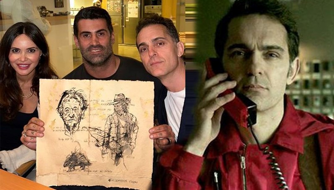 "La Casa de Papel" yıldızı, Demirel çiftiyle bir araya geldi