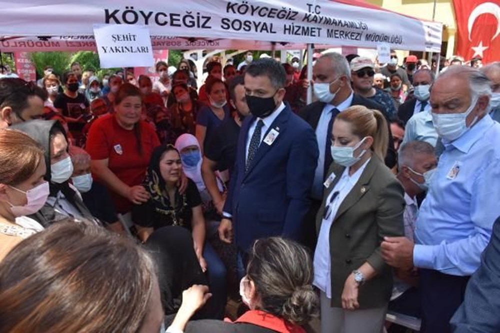 Muğla'da 'orman şehidi' törenle son yolculuğuna uğurlandı - 15
