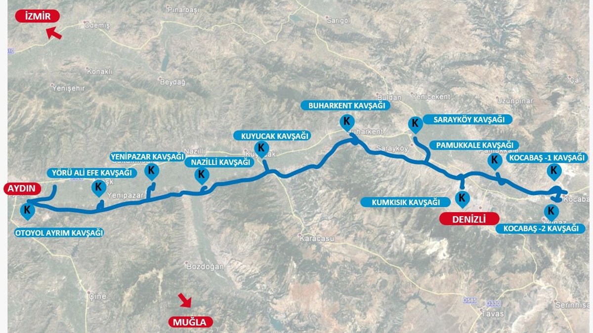 Aydin Denizli Otoyolu Nun Yapim Ihalesine 6 Firmadan Teklif Ntv
