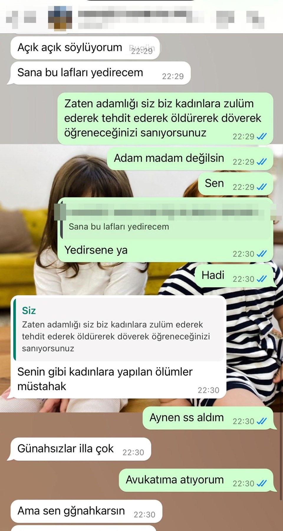Boşanma davası açtığı eşi ölümle tehdit ediyor: "Ölmeden önce sesimi duyurmak istiyorum" - 2