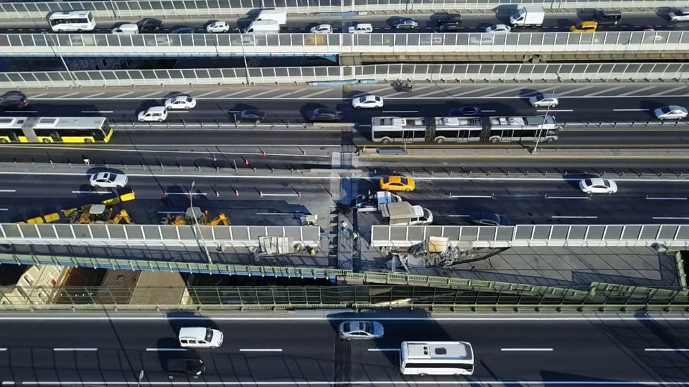 Haliç Köprüsü'ndeki 2'inci etap çalışmaları devam ediyor - 17