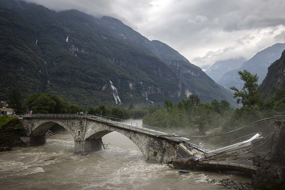 İsviçre'de heyelan ve sel: 4 ölü, 2 kayıp - 3