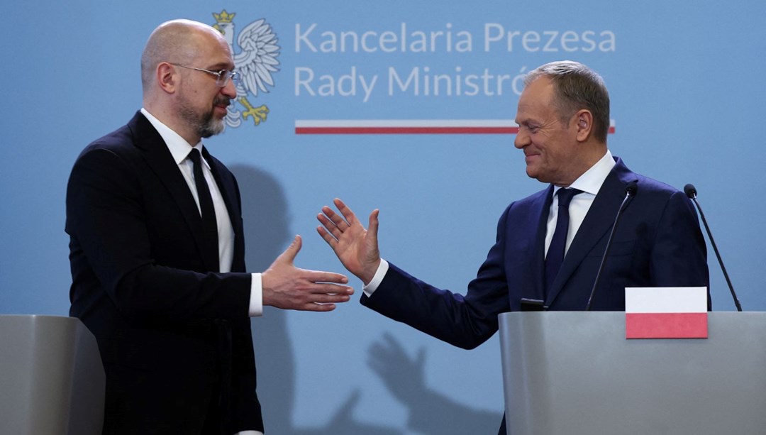 Polonya ve Ukrayna liderleri bir arada Gündem tarım anlaşmazlığı