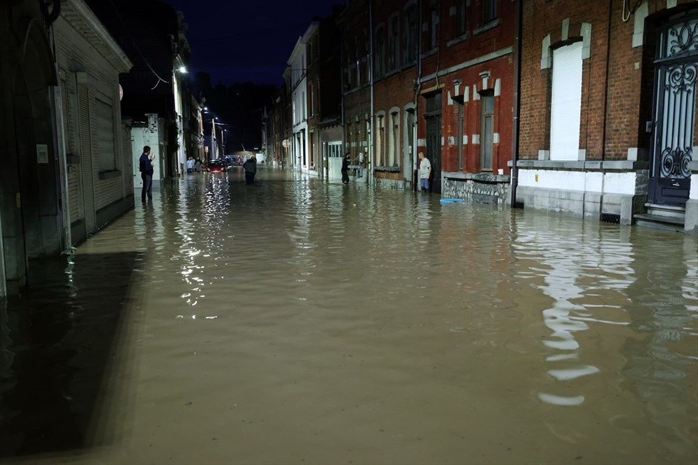Belçika'da aşırı yağışlar yeniden sele neden oldu - 10