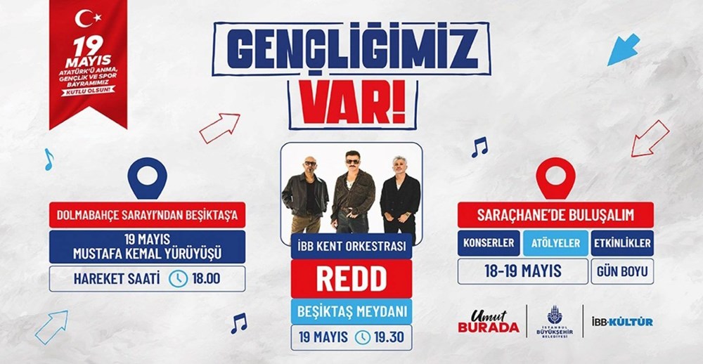 19 Mayıs konser takvimi 2025: Fiyatsız İstanbul 19 Mayıs konserleri ve aktiflikleri 76 lnt2XDIAzkK7uEk 6zJIZw