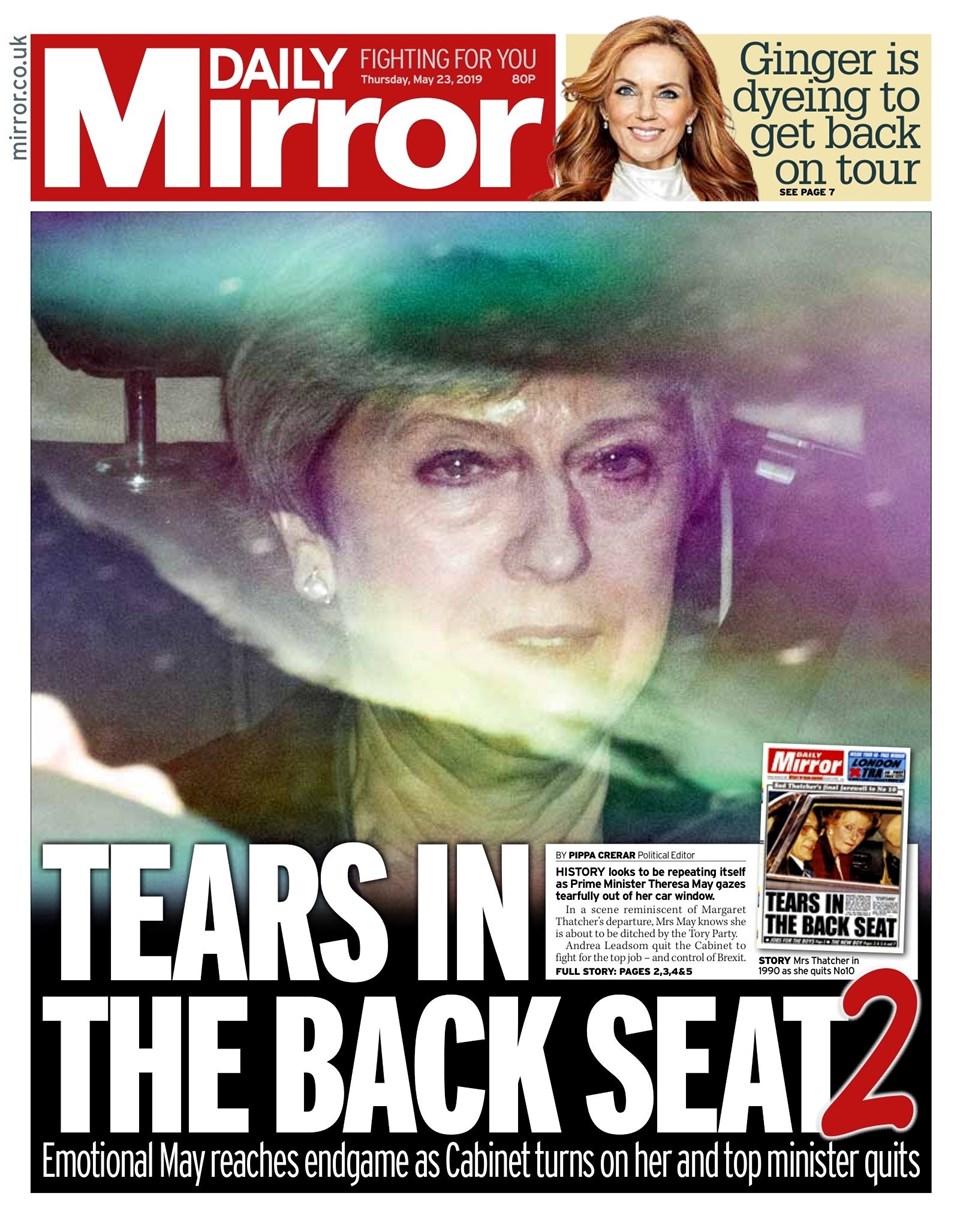 İngiliz basınından, Başbakan May istifa edecek iddiası - 1