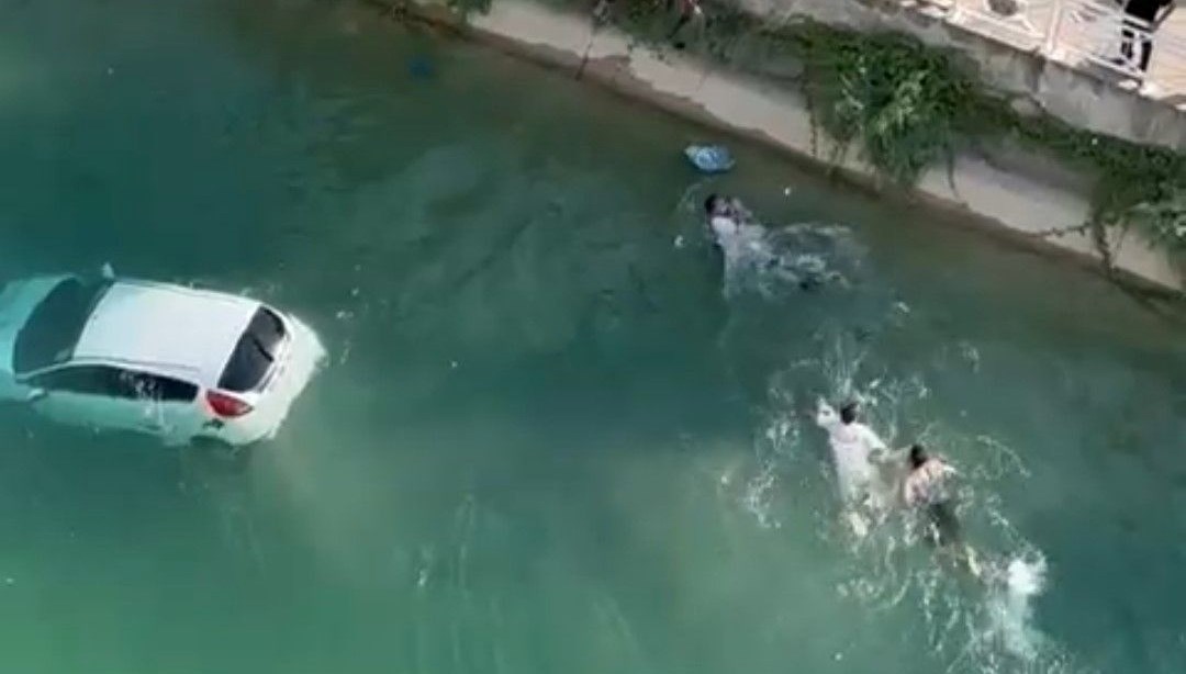 Adana'da sulama kanalında can pazarı