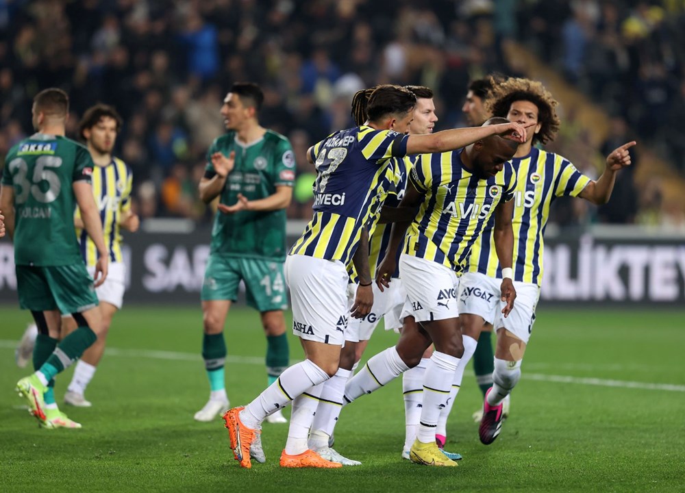 Süper Lig'de 23. hafta | Fenerbahçe erteleme maçında Konyaspor'u farklı yendi - 2