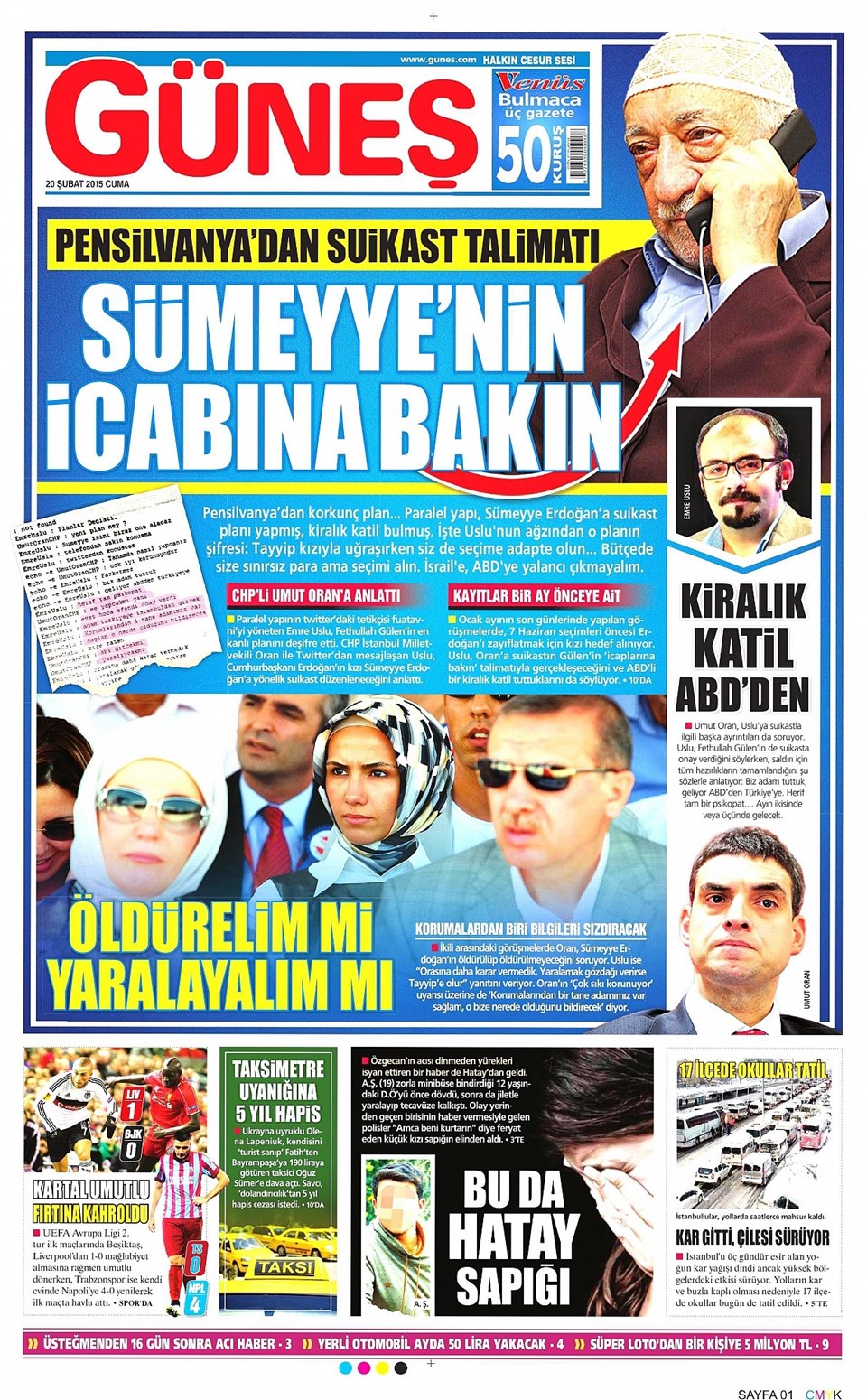 Sümeyye Erdoğan'a suikast iddiasına soruşturma - 3