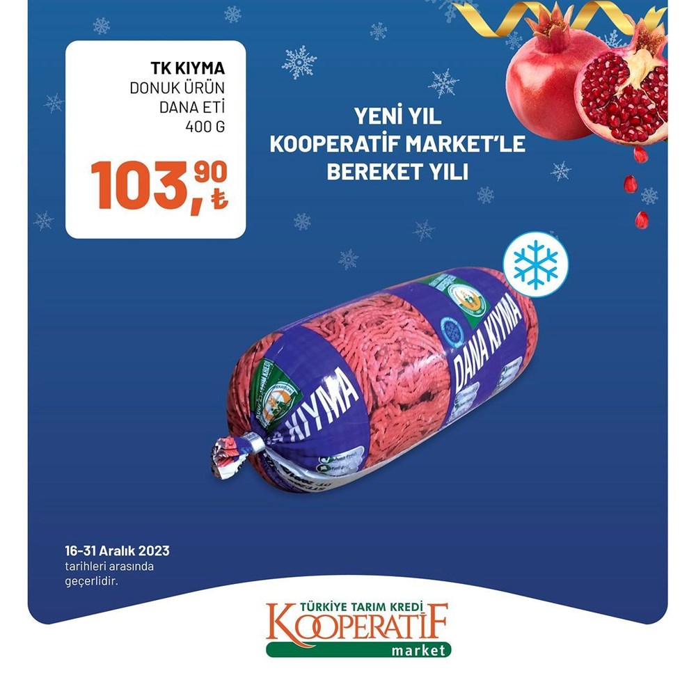 Tarım Kredi Kooperatif Market aralık ayına özel yeni indirimli ürünler: Yılbaşına özel birçok üründe indirim (19-31 Aralık 2023 Tarım Kredi Market indirimleri) - 40