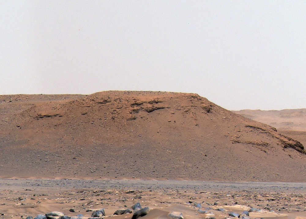 NASA fotoğraflarını paylaştı: Mars'ta uzaylı yaşamının olabileceğine dair kanıt bulundu - 1