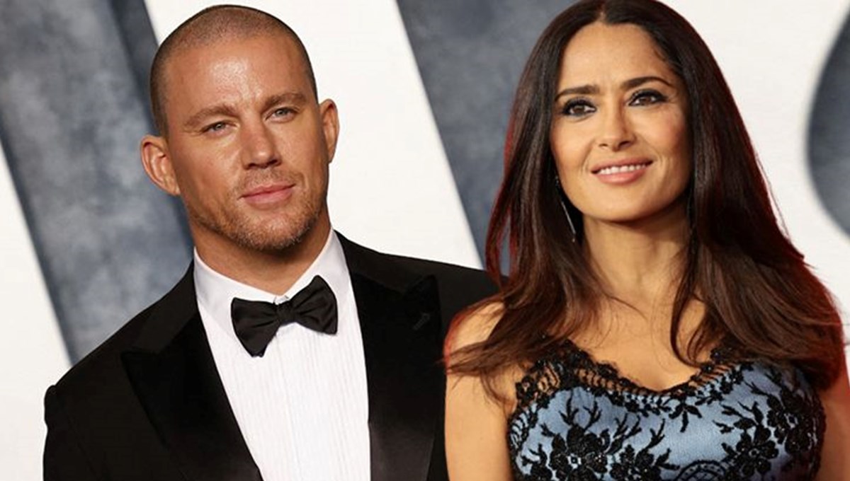 Salma Hayek'ten Channing Tatum'a ilginç doğum günü mesajı