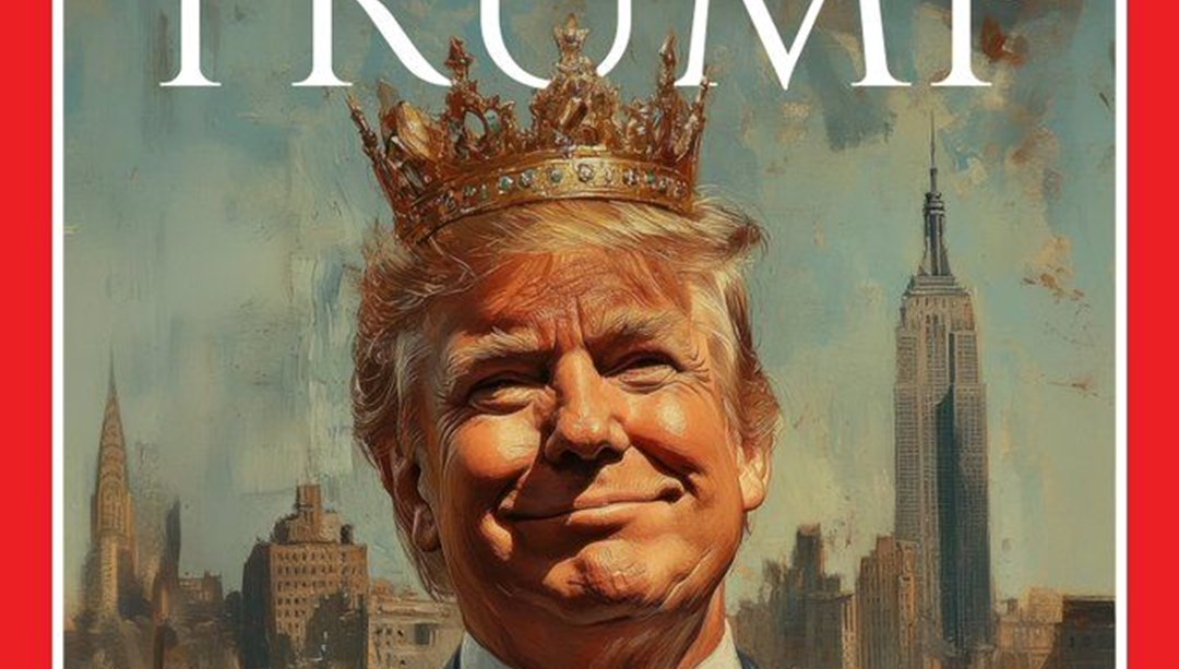Trump kendini kral ilan etti: "Kralımız çok yaşa!" paylaşımı