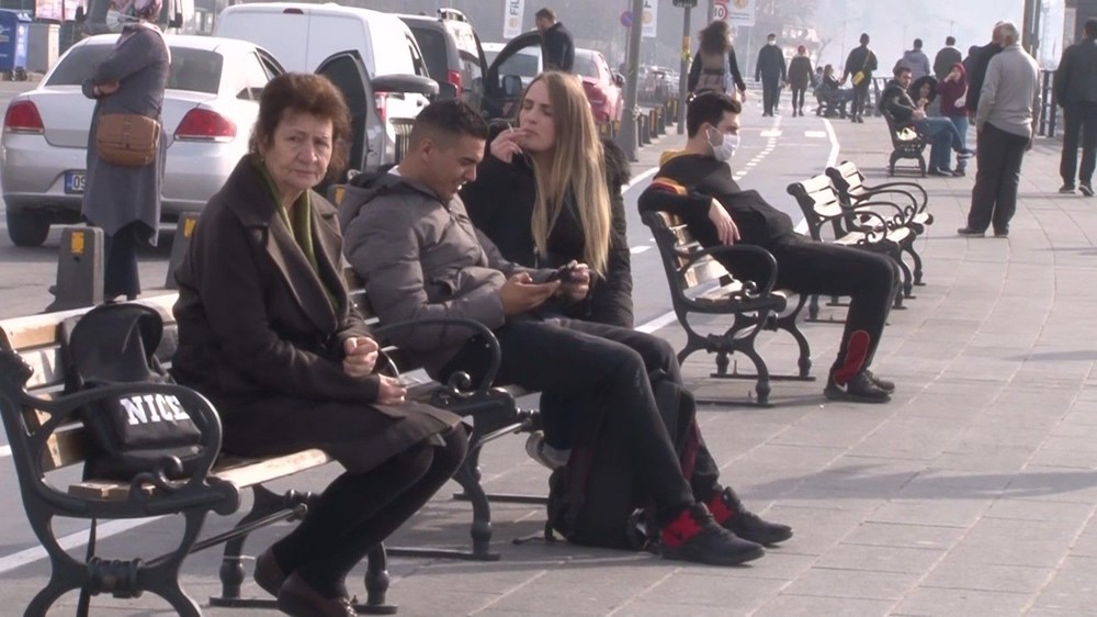 Kısıtlama yokmuş gibi! İstanbul'da sahiller doldu taştı - 12