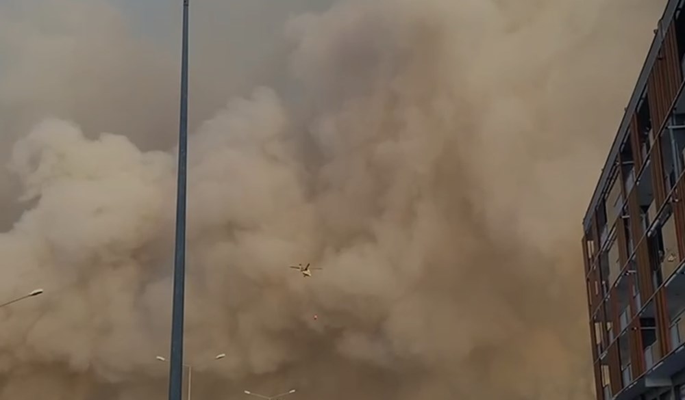 Çanakkale'de orman yangını (6 köy ve üniversite kampüsü tahliye edildi) - 14