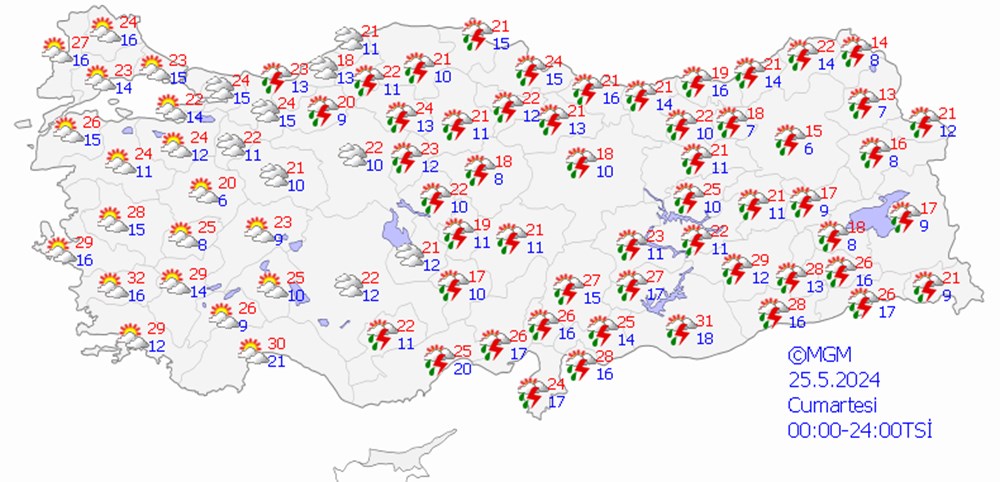 Uyarılar art arda yapıldı: Kuvvetli yağış geliyor (15 il için sarı kod) - 17
