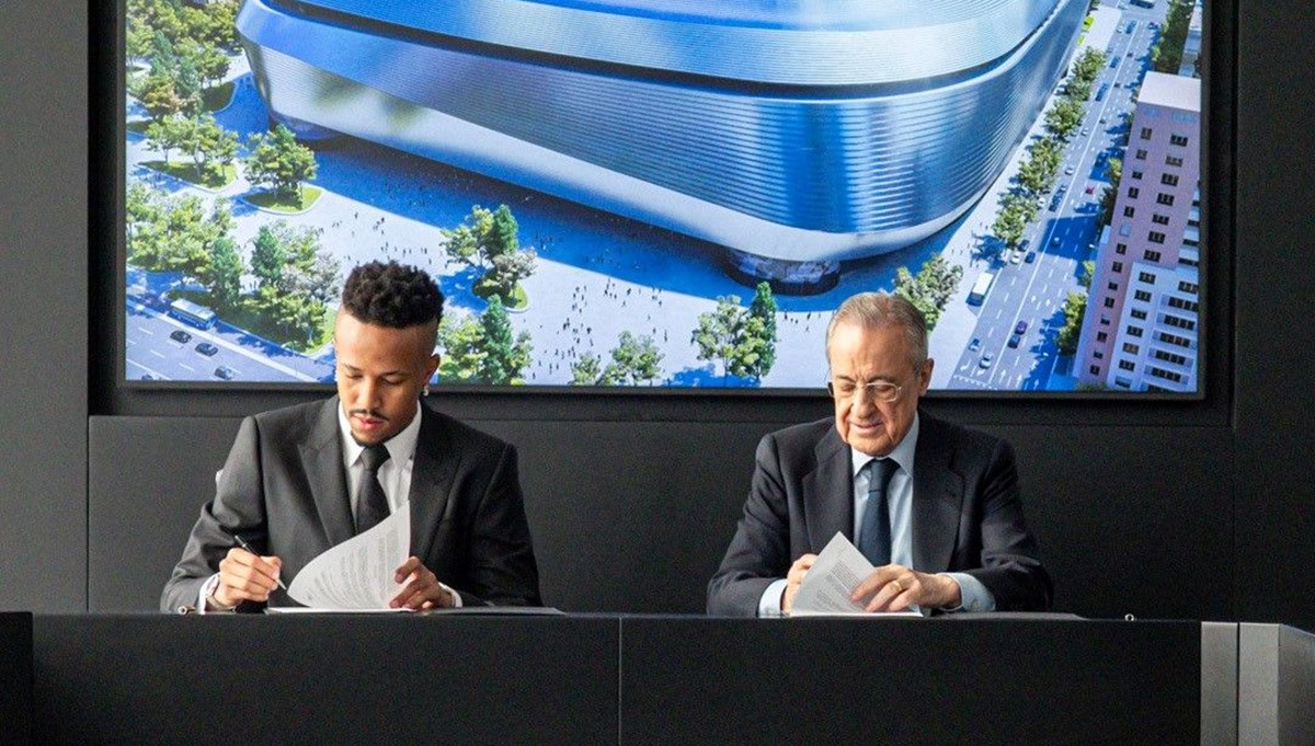 Real Madrid, Eder Militao'nun sözleşmesini uzattı Real Madrid, Eder Militao'nun sözleşmesini uzattı