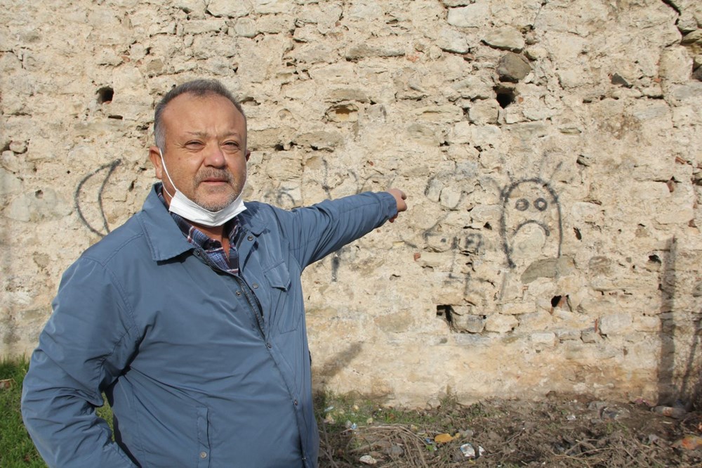Sinop'ta tarihi surlara saygısızlık - 4