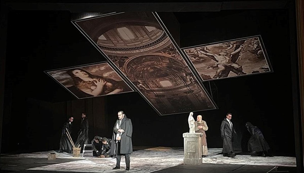 Atatürk'ün sevdiği opera Tosca Ankara'da sahnelendi