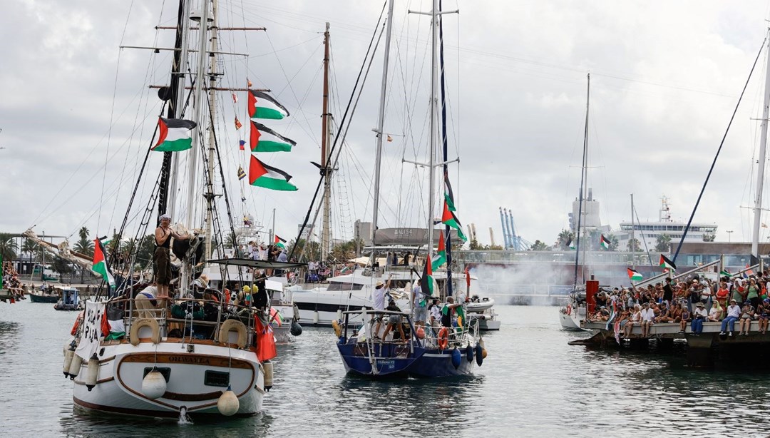 Küresel Sumud Filosu teknesine dronlu saldırı