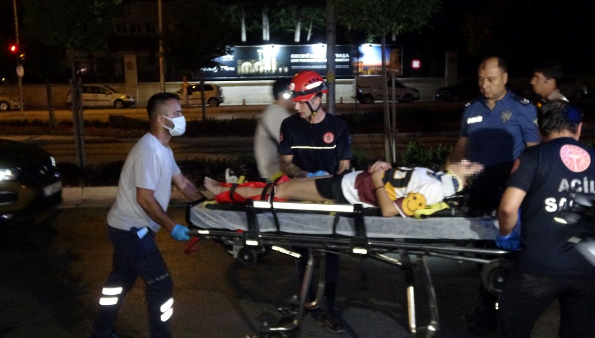 Falezlerden düşen çocuk için operasyon Falezlerden düşen çocuk için operasyon