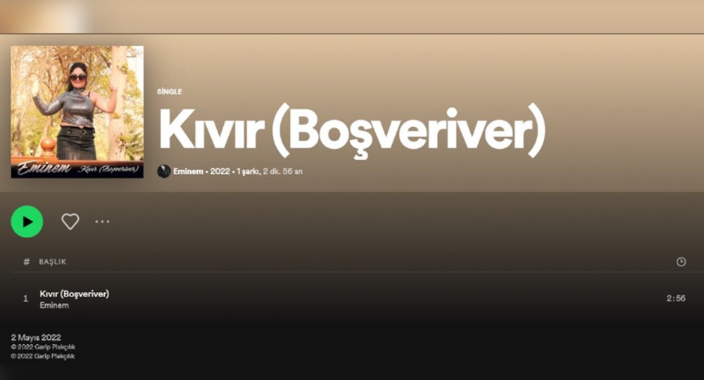 Eminem'in resmi Spotify hesabına Türkçe şarkı eklendi - 5