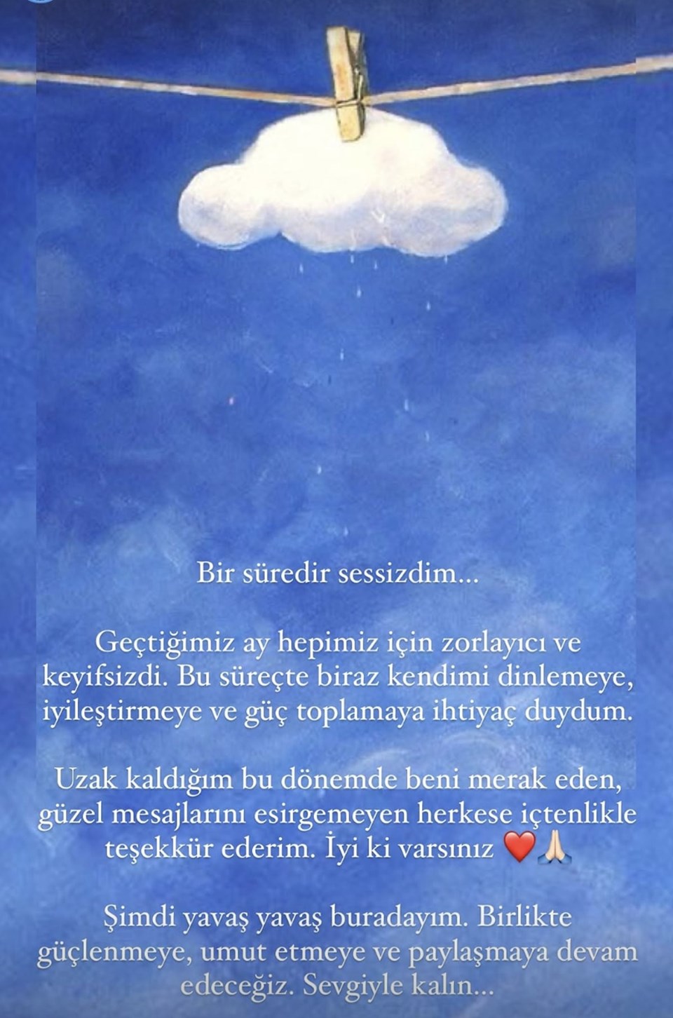 Ortadan kaybolmuştu: Burcu Esmersoy'dan günler sonra ilk paylaşım - 1