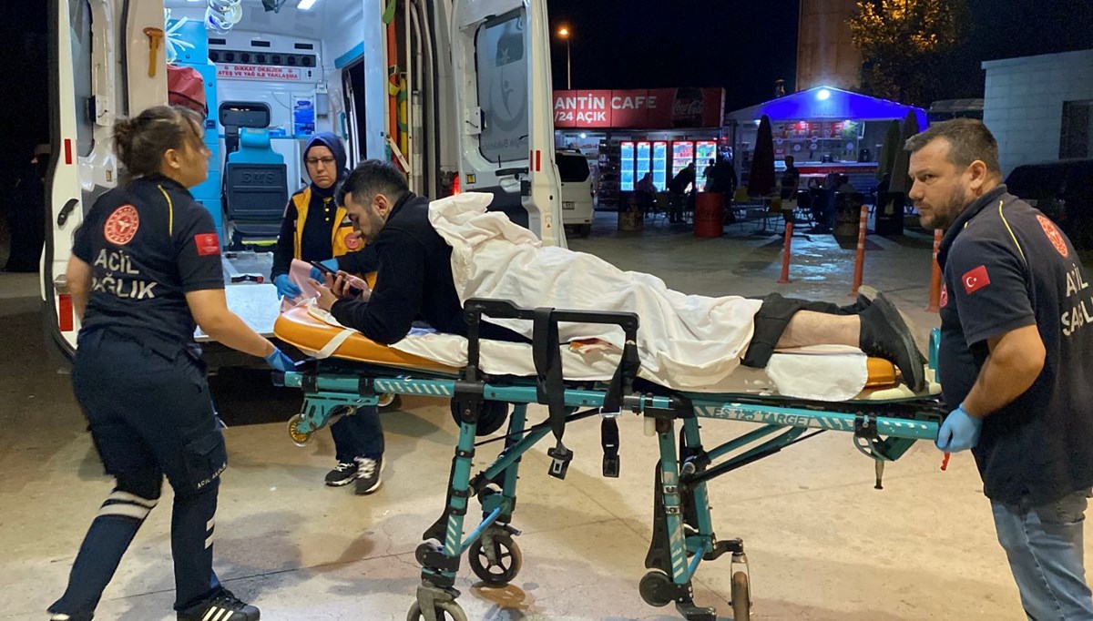 Güvenlik görevlisi bacağından bıçaklandı