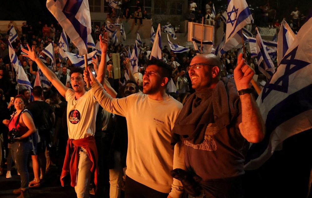 İsrail'de protestolar şiddetlendi - 6