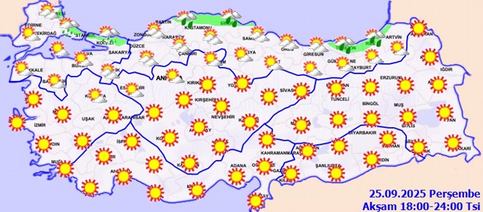 İstanbul ve 8 il için sağanak yağış uyarısı - 3