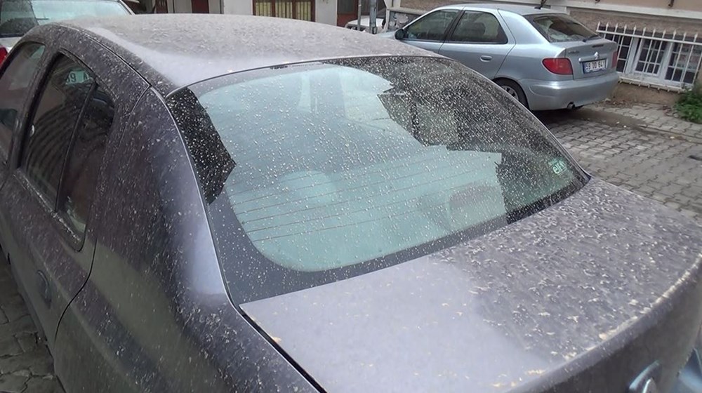 Tekirdağ'da gökyüzünden çamur yağdı - 2