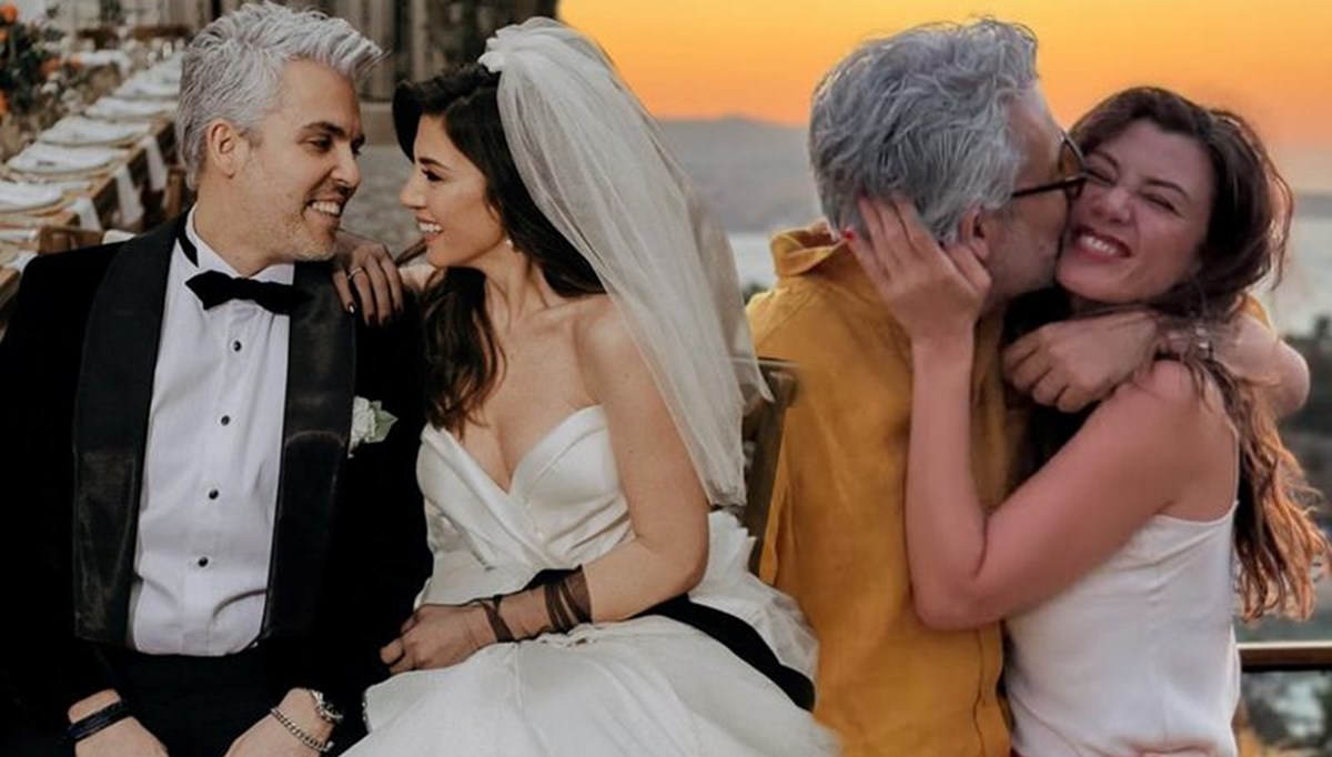 Gökçe Bahadır ile Emir Ersoy'dan evlilik yıl dönümü kutlaması: Benim tatlı sevgilim