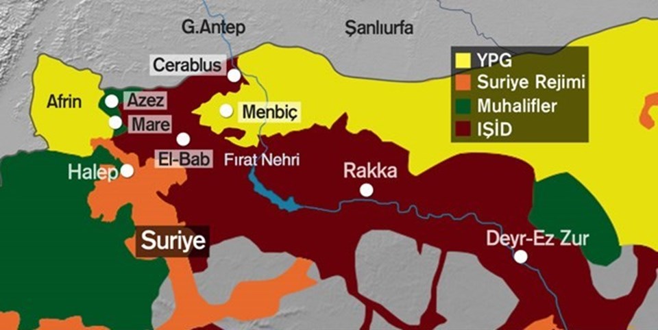 Türkiye PYD ve IŞİD'i vurdu - 1