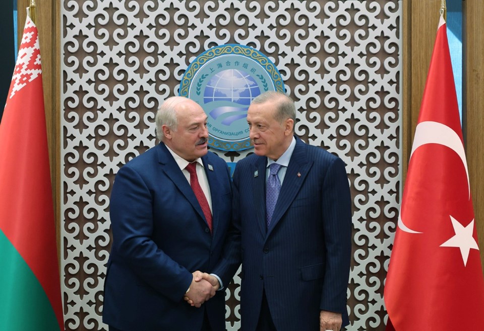 Cumhurbaşkanı Erdoğan Çin ve Belarus liderleri ile bir araya geldi - 1