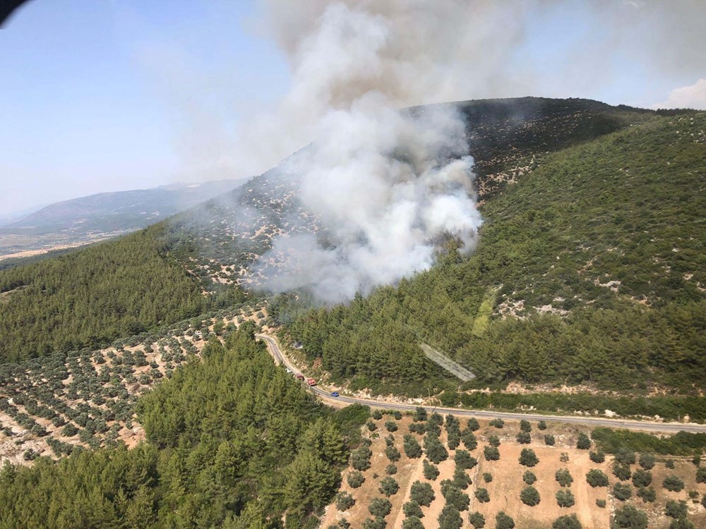 Bursa, Muğla ve Antalya'da orman yangını - 9