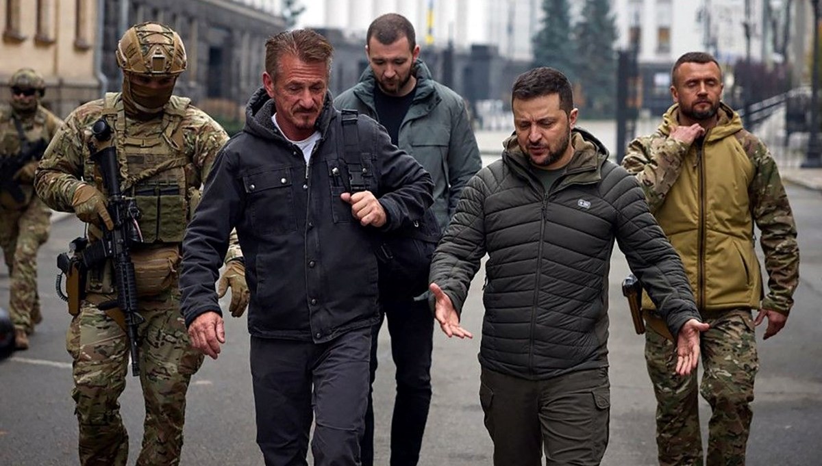 Sean Penn'den Zelenski övgüsü: İnanılmaz özgün biri