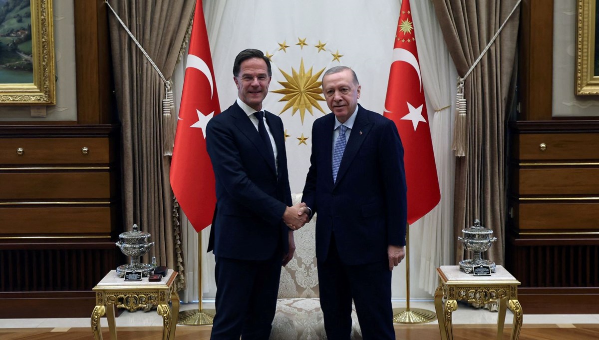 Cumhurbaşkanı Erdoğan, NATO lideri Rutte ile görüştü