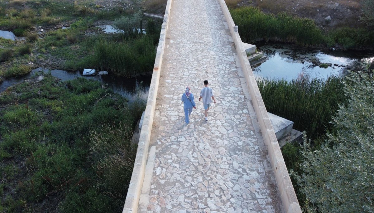 Yozgat'ta 5 asırlık köprü: Yavuz Sultan Selim'in mirası havadan görüntülendi