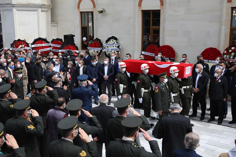 Şehit Pilot Burak Gençcelep'e veda - 9