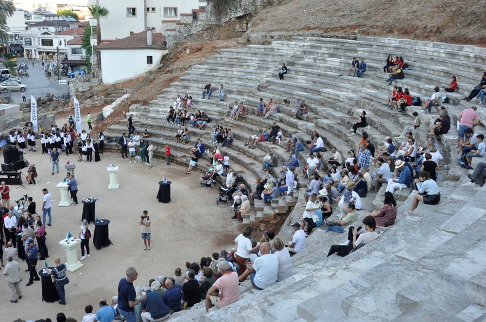 Telmessos Antik Tiyatrosu 7 yılın ardından açıldı - 4