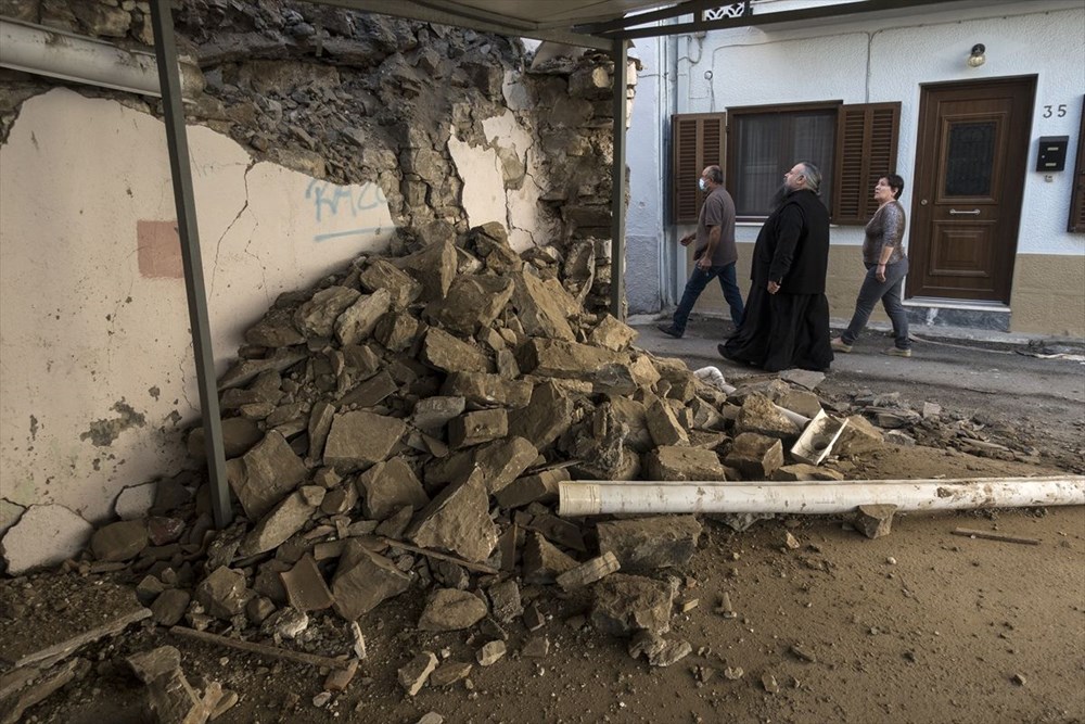 Depremin vurduğu Yunan adası Sisam'da son durum - 29