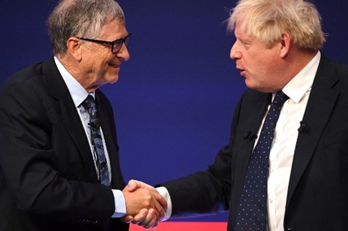 Bill Gates ve Boris Johnson