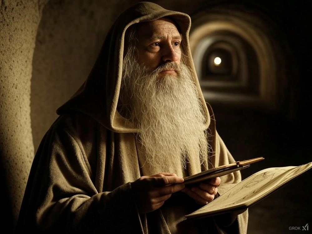 Leonardo da Vinci'nin çizdiği gizemli tüneller 500 yıl sonra keşfedildi - 1