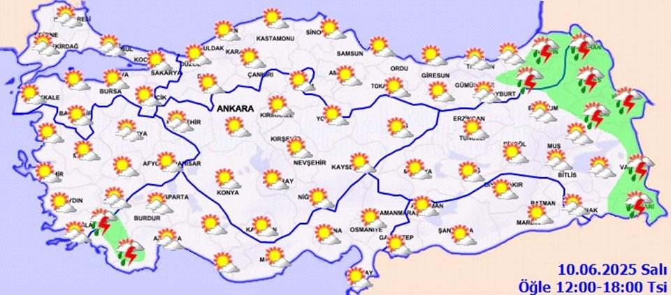 8 il için sağanak yağış uyarısı - 3