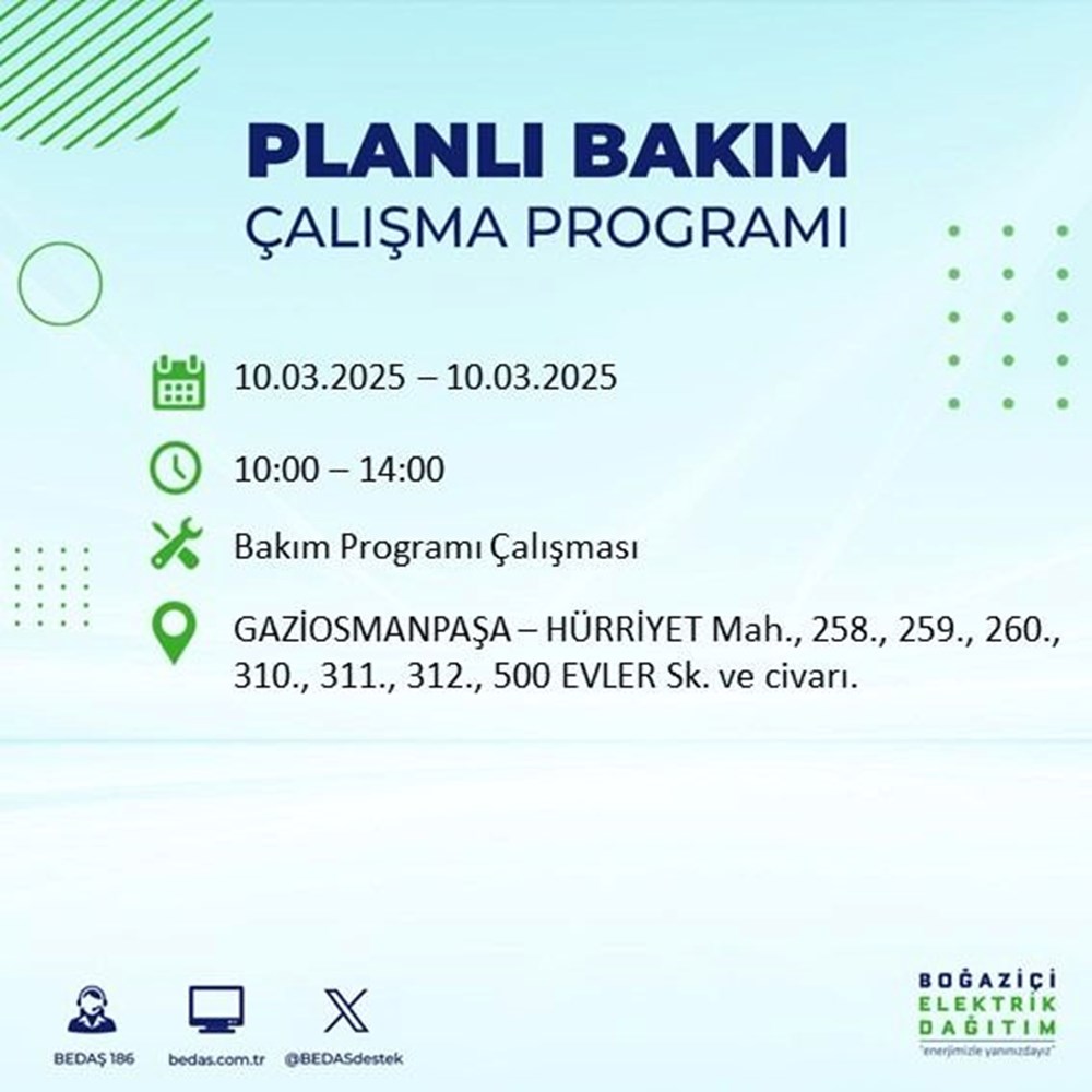 İstanbul'da Elektrikler Gidiyor: 22 İlçede Yarın Hayat Duracak mı? (10 Mart BEDAŞ Kesinti Alarmı) 119 m89DHsyCT0WwMibXRA mWw