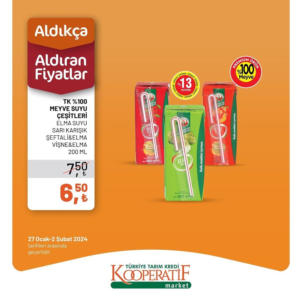 Tarım Kredi Kooperatif Market'te şubat ayına özel yeni indirimli ürünler listesi (29 Ocak-2 Şubat 2024 Tarım Kredi Market indirimleri) - 19