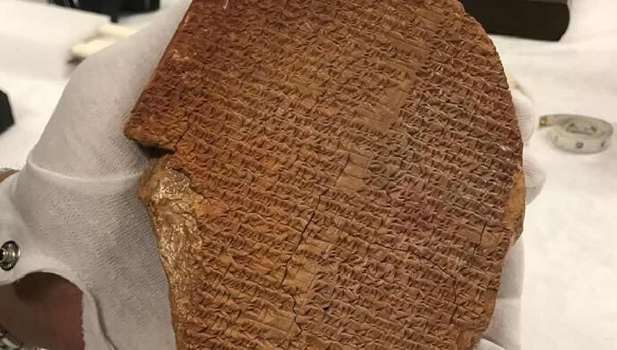 ABD, 3 bin 600 yıllık Gılgamış Rüya Tableti'ni Irak'a iade edecek