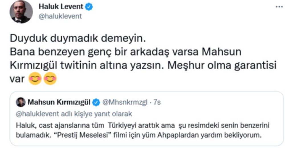 Mahsun Kırmızıgül yeni filmi için Haluk Levent'in benzerini arıyor - 6