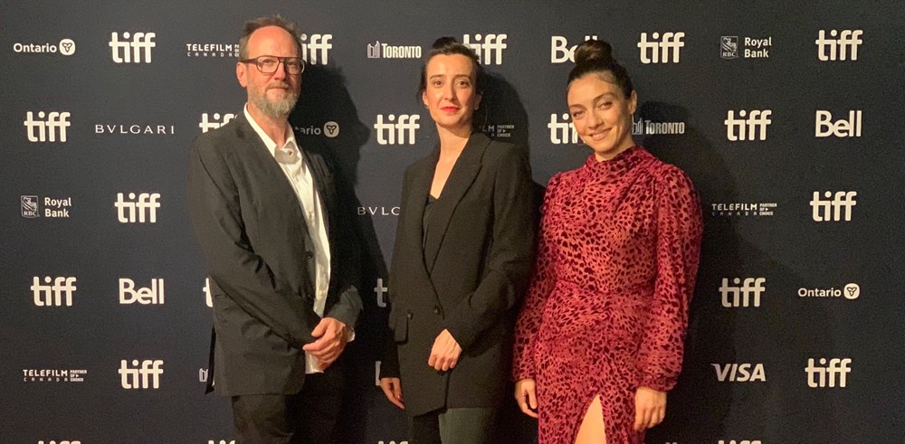 Merve Dizdar'ın başrolünde olduğu Kar ve Ayı filminin prömiyeri Toronto Film Festivali'nde yapıldı - 3