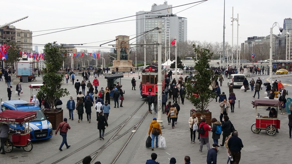 Crown Measure in Beyoğlu: Police closed Istiklal Avenue - 5